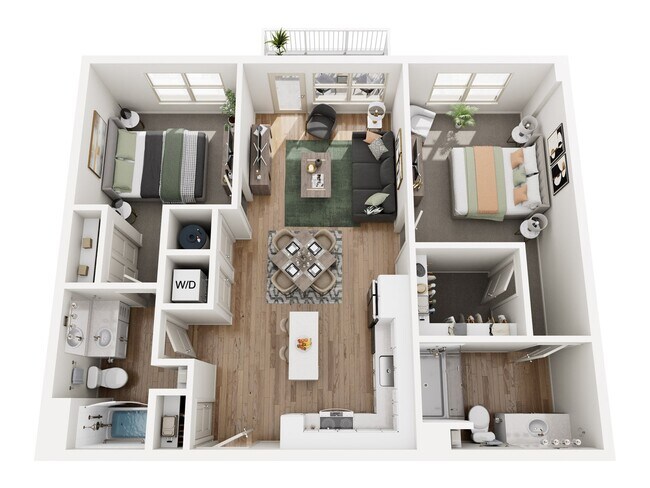 Unit 2074 2074 floor plan